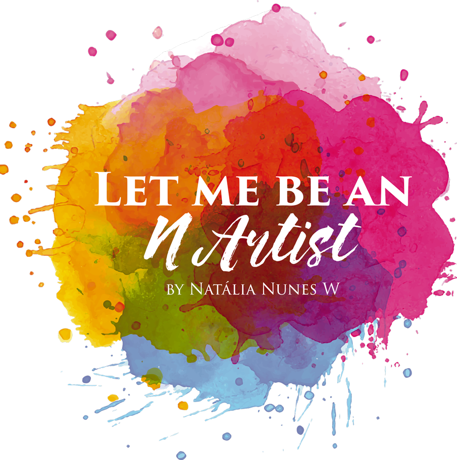 logo Let Me Be An N Artist by Natália Nunes