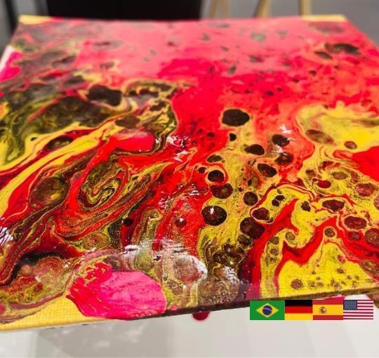 images Acrylic - POURING WORK