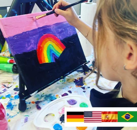 images KIDS Painting time/ workspace every wednesday  08.05.2024/ 3PM-6PM