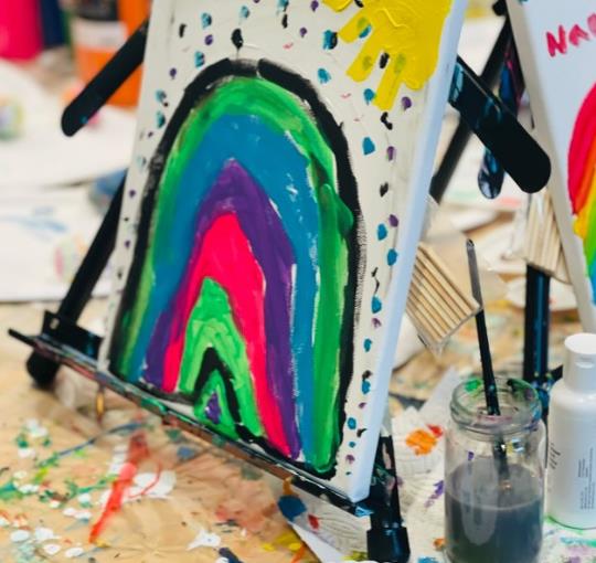 images KIDS PAINTING TIME