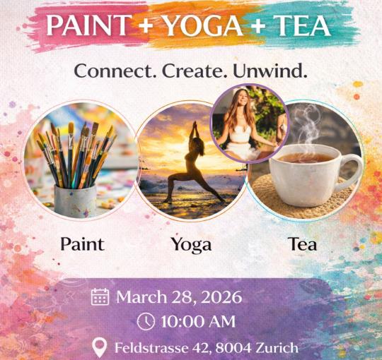 images PAINT + YOGA + TEE EVENT Soul Flow