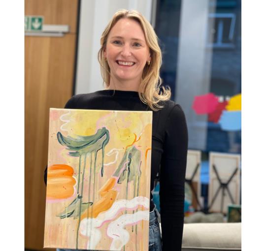 images kreativer Mal-Workshop / Creative painting workshop